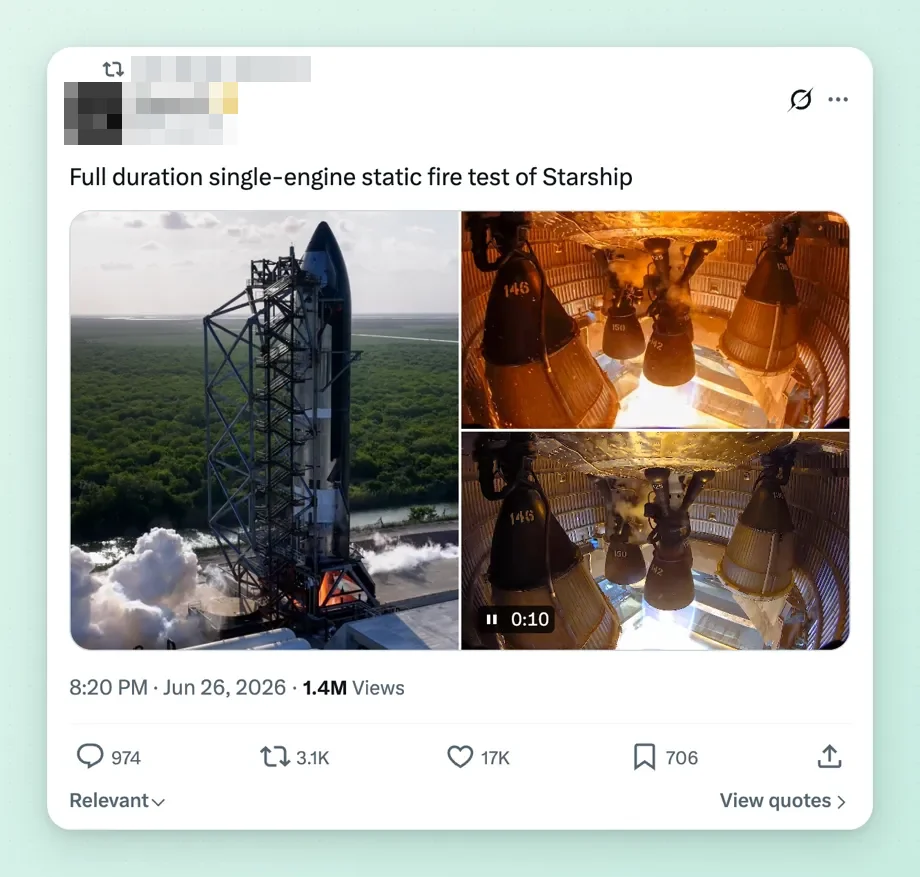 X2PIC result dialog showing the captured post with style options and Download and Copy buttons